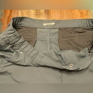Wrangler Dark Gray Utility Shorts